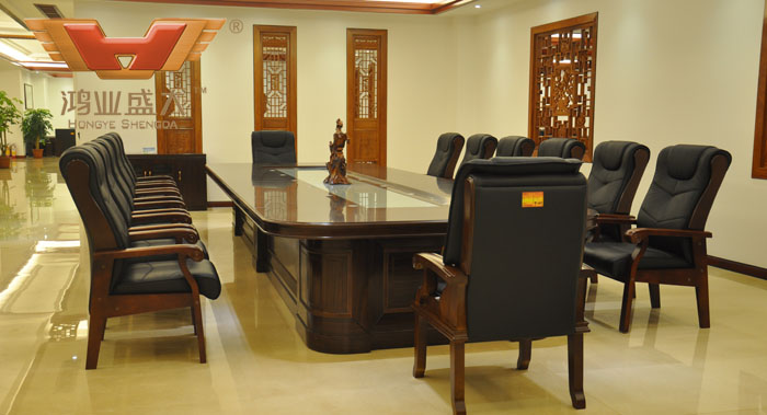 鸿业家具会议室配套展厅
