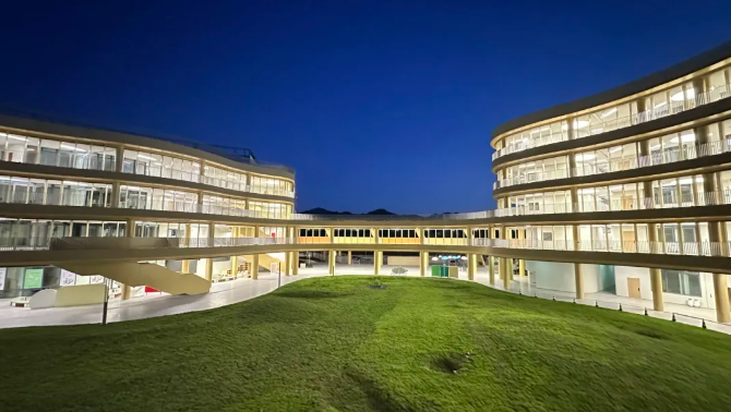 未来学校形态 | 永康市山水新城学校——“三重美学”构筑校园整体生态